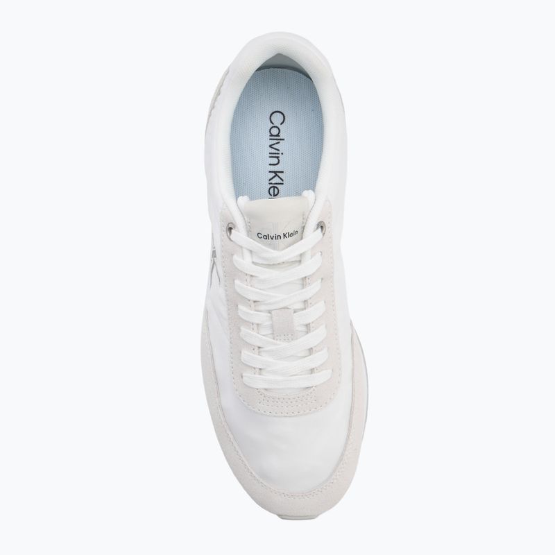 Pánské boty Calvin Klein YM0YM01361 Retro Runner Ess Mix Mat triple bright white 5