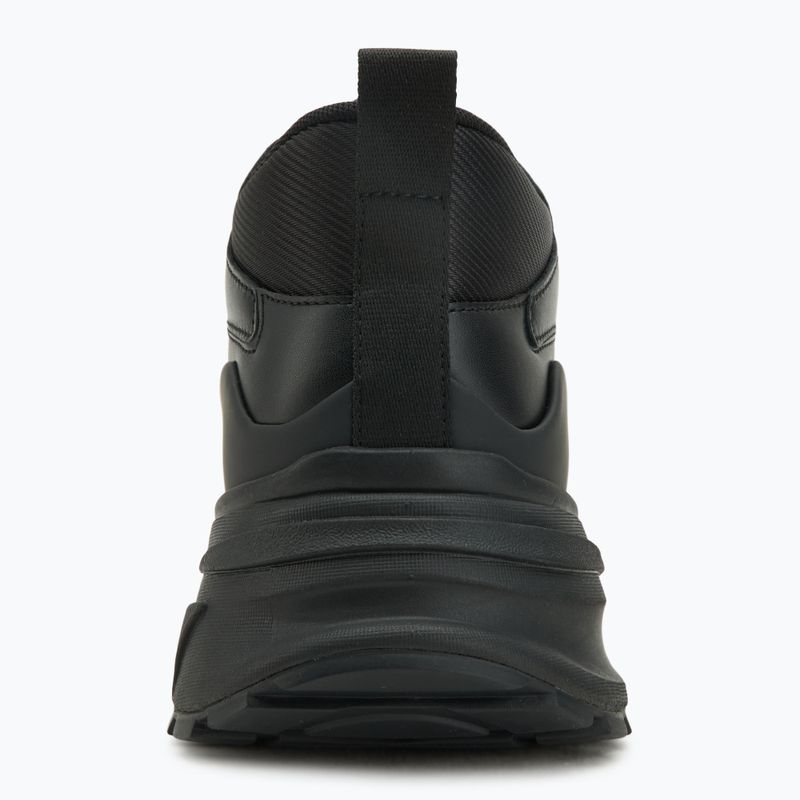 Pánská obuv Calvin Klein YM0YM01418 Hike Runner Mid Laceup Tech Mix triple black 6