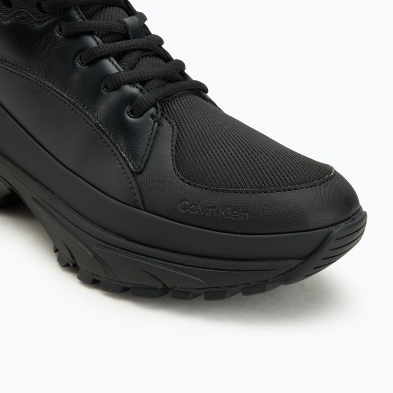 Pánská obuv Calvin Klein YM0YM01418 Hike Runner Mid Laceup Tech Mix triple black 7