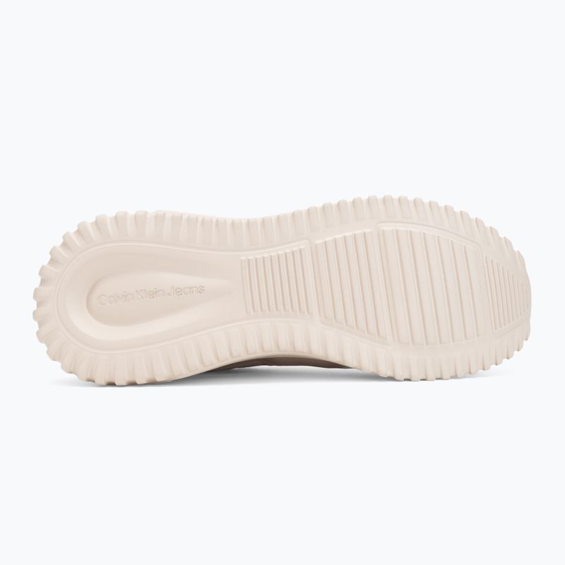 Dámské boty Calvin Klein YW0YW02016 Eva Runner Lace Up Mat Mix 0GN stony beige/turtle dove/silver 4