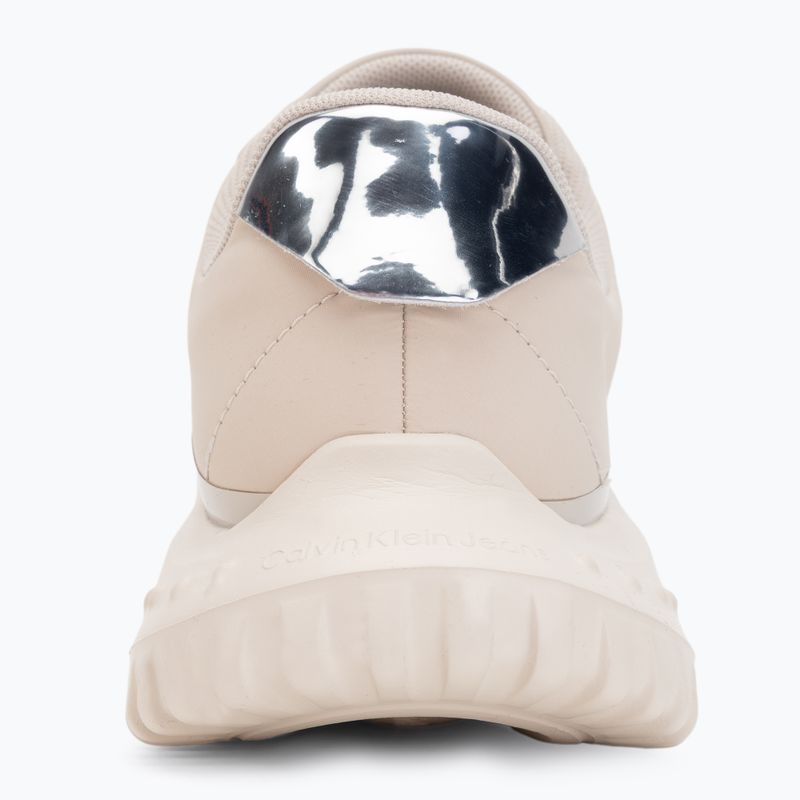 Dámské boty Calvin Klein YW0YW02016 Eva Runner Lace Up Mat Mix 0GN stony beige/turtle dove/silver 6
