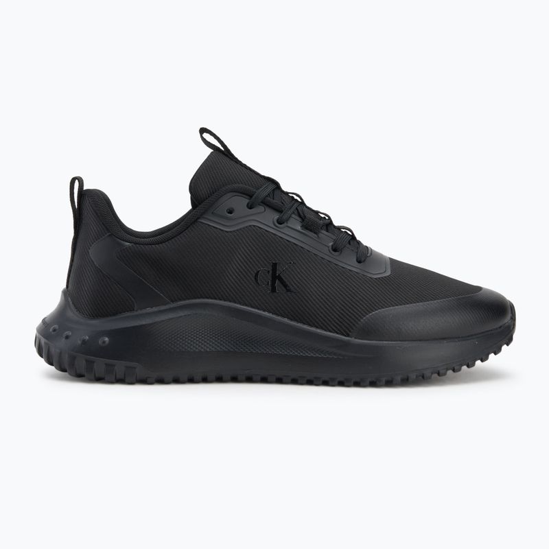 Pánské boty Calvin Klein YM0YM01442 Eva Runner Lace Up Mat Mix 0GJ triple black 2