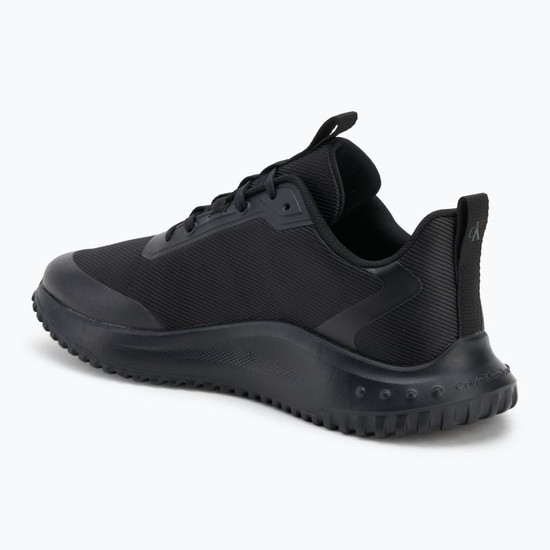 Pánské boty Calvin Klein YM0YM01442 Eva Runner Lace Up Mat Mix 0GJ triple black 3