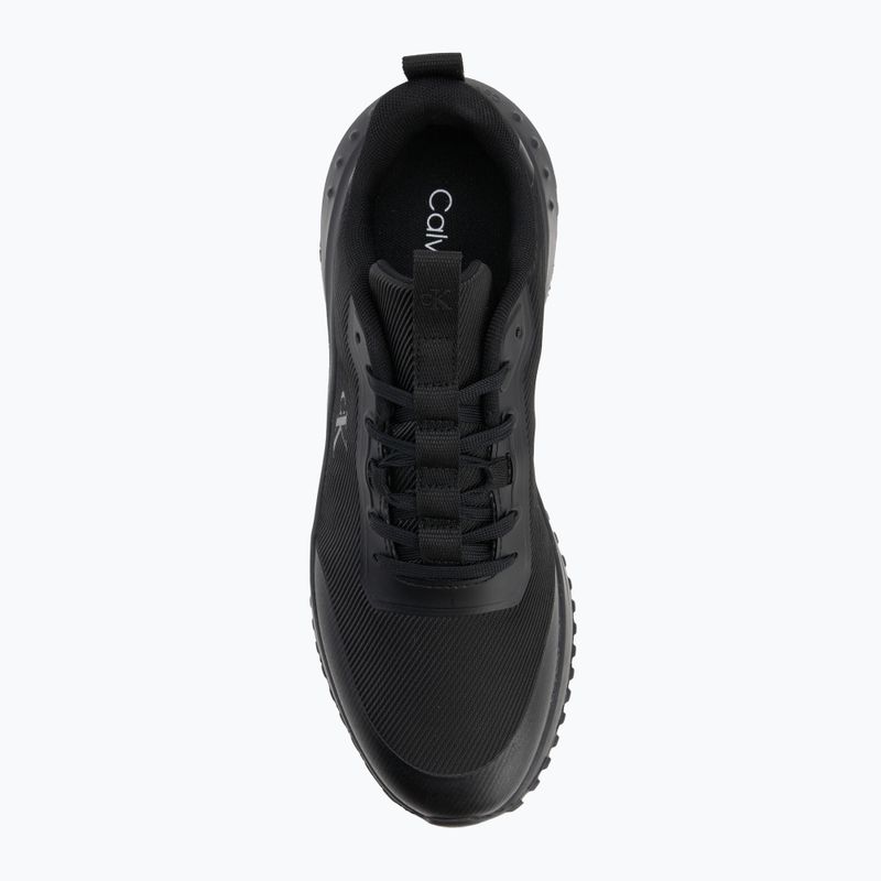 Pánské boty Calvin Klein YM0YM01442 Eva Runner Lace Up Mat Mix 0GJ triple black 5