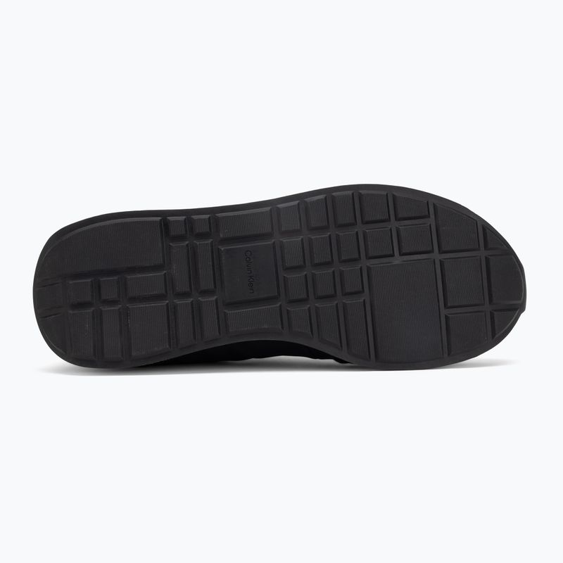 Pánské boty Calvin Klein YM0YM01414 Retro Runner Sock Laceup Mix Mat ck black 4