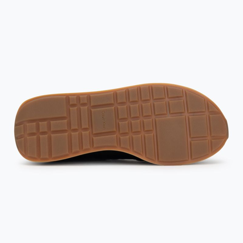 Dámské boty Calvin Klein YW0YW02060 Retro Runner Sock Laceup Mix Mat black/gyn metal/gum 4