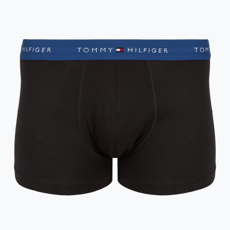 Boxerky Tommy Hilfiger Trunk WB 7 pairs blk/mid red/aegean sea/dsrt sky/blu jeans/f r/wht 8