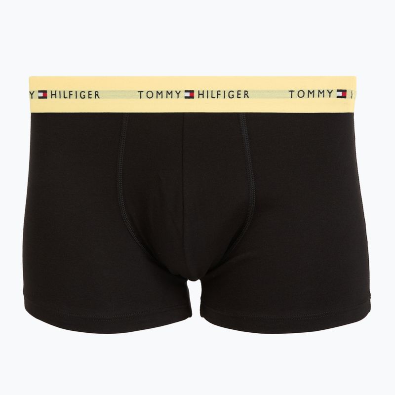 Pánské boxerky Tommy Hilfiger Trunk WB 3 pairs black/citronella/woodridge 2
