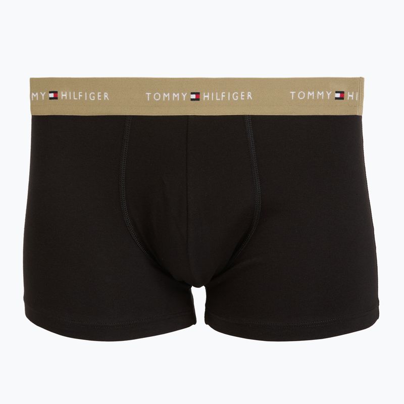 Pánské boxerky Tommy Hilfiger Trunk WB 3 pairs black/citronella/woodridge 3