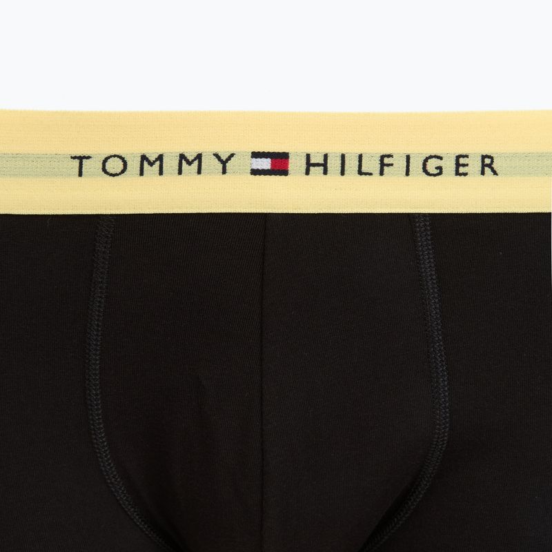Pánské boxerky Tommy Hilfiger Trunk WB 3 pairs black/citronella/woodridge 6
