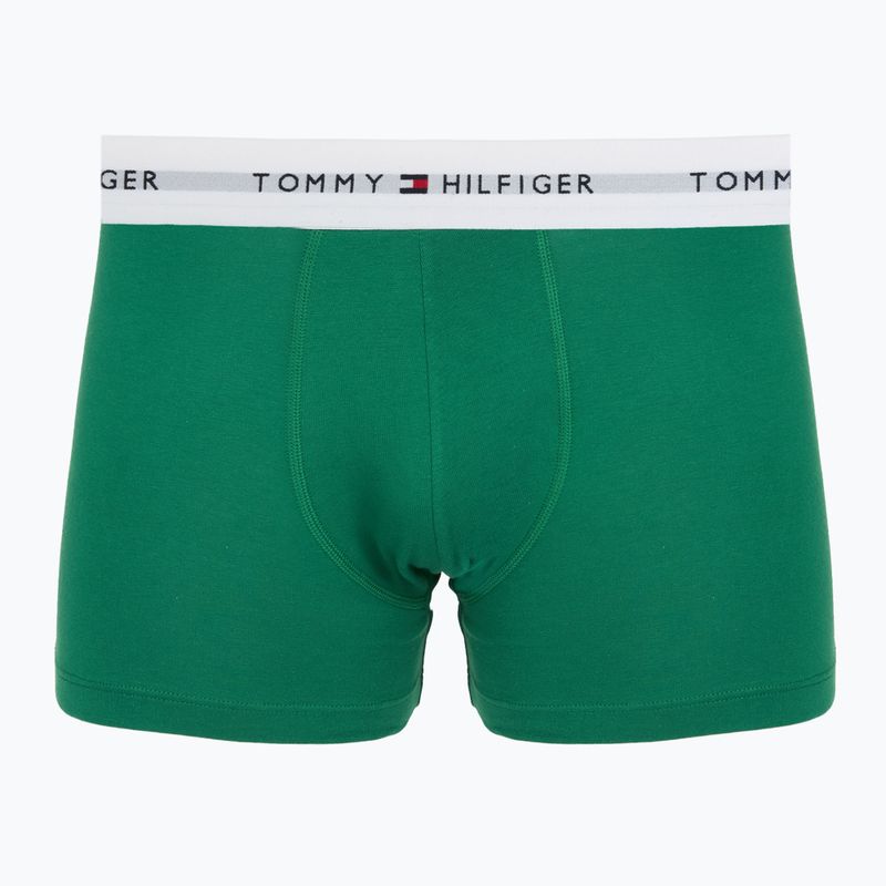 Pánské boxerky Tommy Hilfiger Trunk 3 pairs army green/prp nvy/nov grn 2