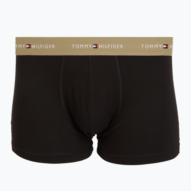 Pánské boxerky Tommy Hilfiger Trunk WB 3 pairs army green/wdg blue/ptch blue 2