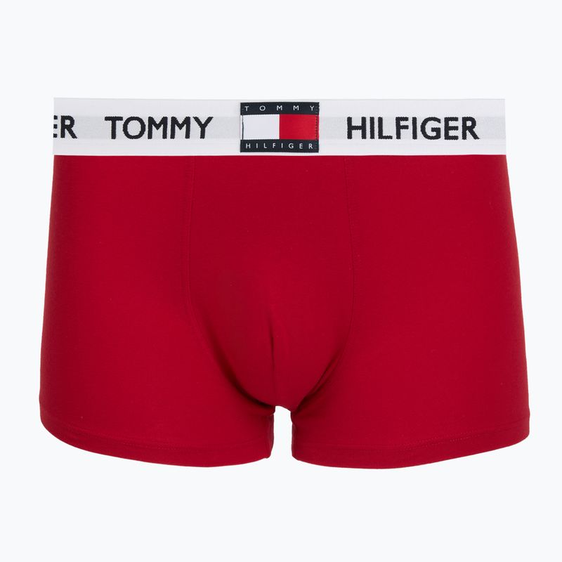 Pánské boxerky Tommy Hilfiger Trunk medium red/white/navy blue 3