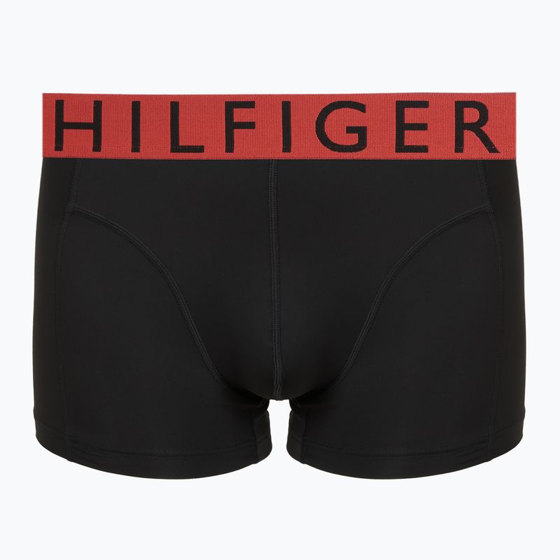 Pánské boxerky Tommy Hilfiger Trunk WB Cooling Technology 3 steam tra rd/brz blue/jde wnk 6