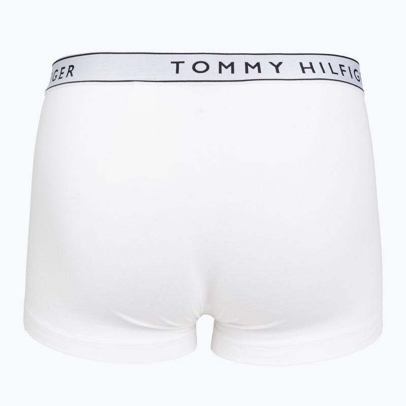 Pánské boxerky Tommy Hilfiger Trunk Dtm white/medium red/navy blue 5