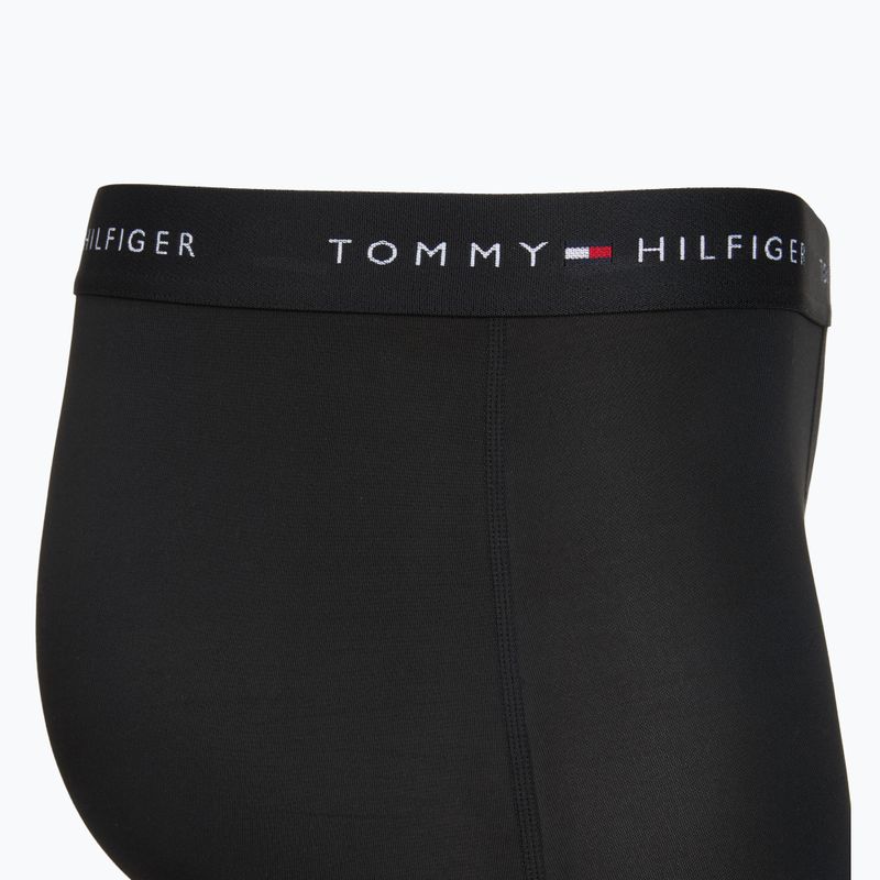 Pánské boxerky Tommy Hilfiger Micro Long 3 pack black/black/black 4