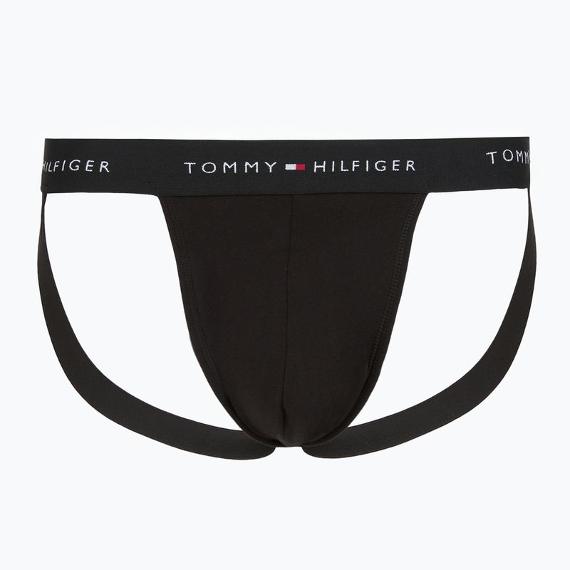 Pánské slipy Tommy Hilfiger Cotton Jockst 3 pack black/black/black 2