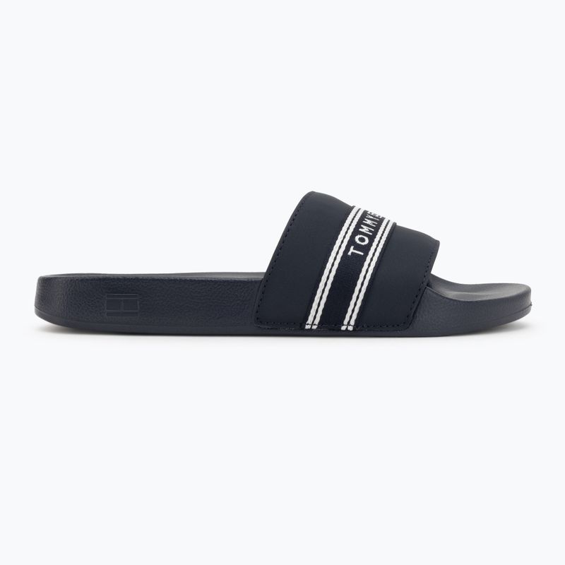 Dámské pantofle Tommy Hilfiger Webbing Pool space blue 2