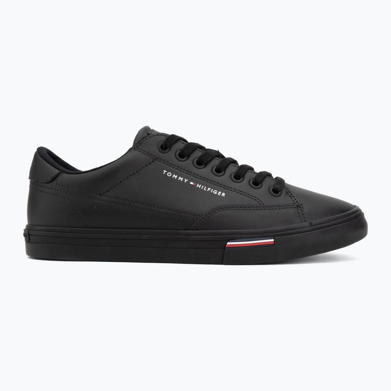 Pánské tenisky Tommy Hilfiger Vulc Core RBW Long Lace Leather black 2