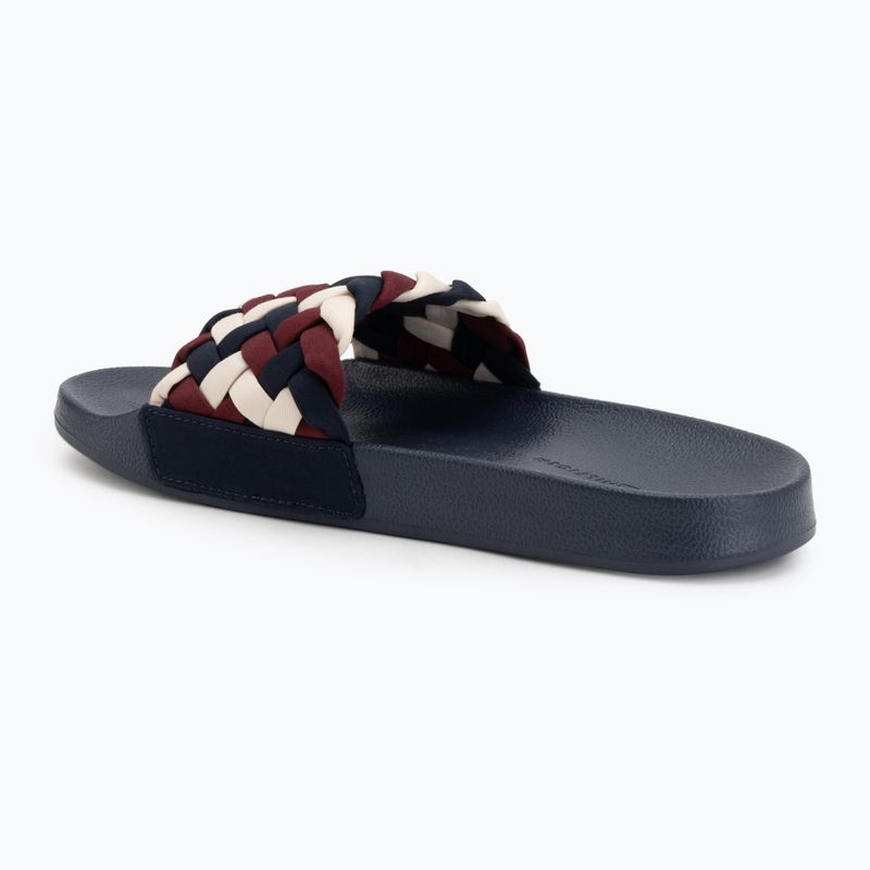 Dámské pantofle Tommy Hilfiger Braided Pool rwb 3