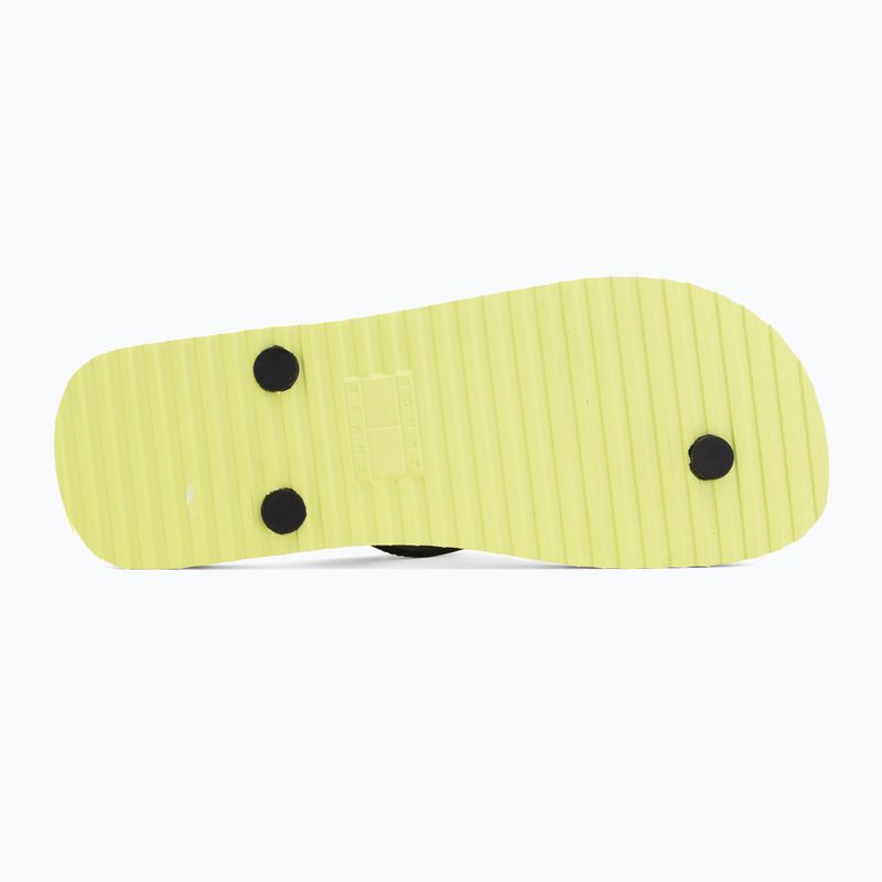 Dámské žabky Tommy Jeans Logo Summer lime essence/black 4