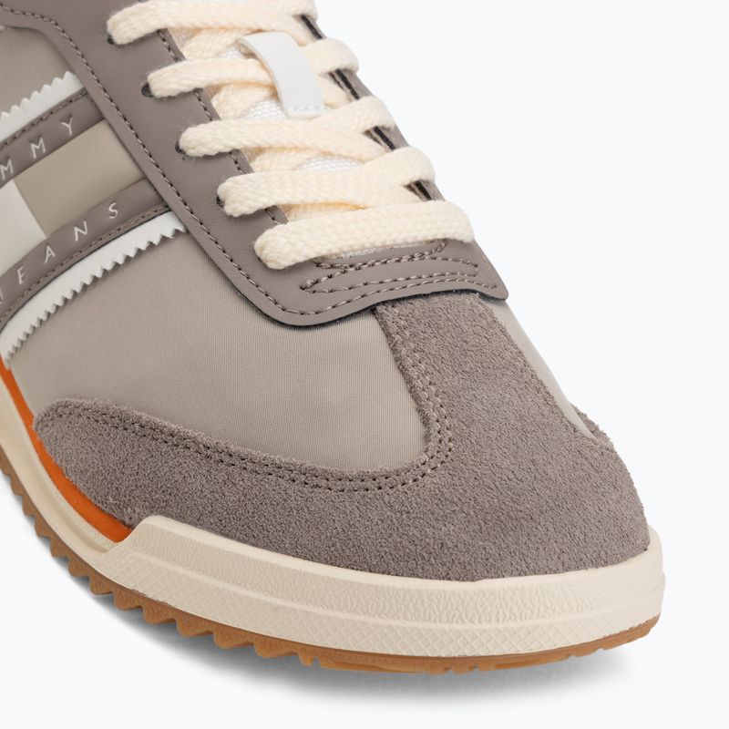 Pánské boty Tommy Jeans Retro Runner Cleated Mix porcini taupe 7
