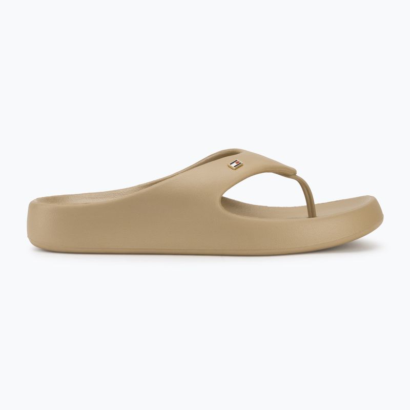 Dámské žabky Tommy Hilfiger Pearlized Summer Sandal safari canvas pearlized 2