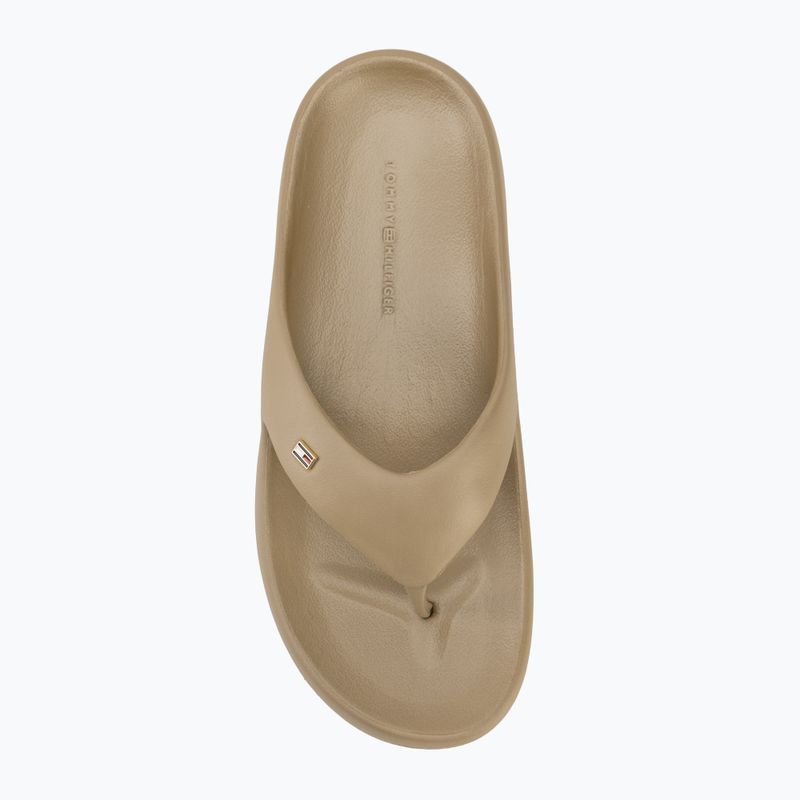 Dámské žabky Tommy Hilfiger Pearlized Summer Sandal safari canvas pearlized 5