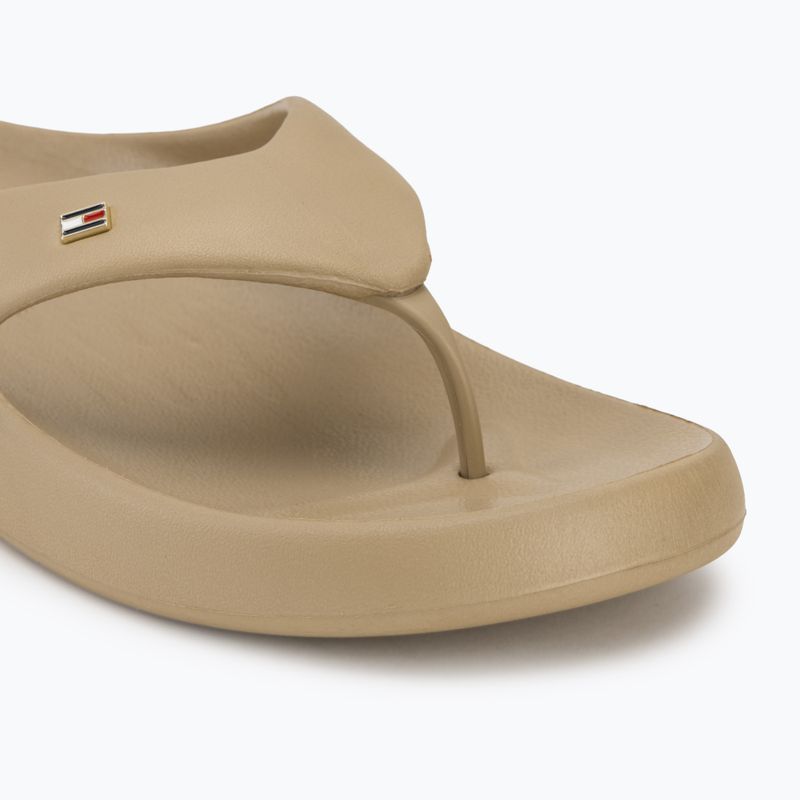 Dámské žabky Tommy Hilfiger Pearlized Summer Sandal safari canvas pearlized 7
