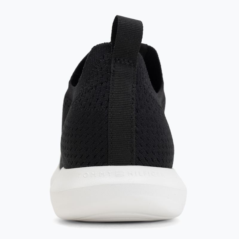 Dámské boty Tommy Hilfiger Knit Extralight Runner black 6