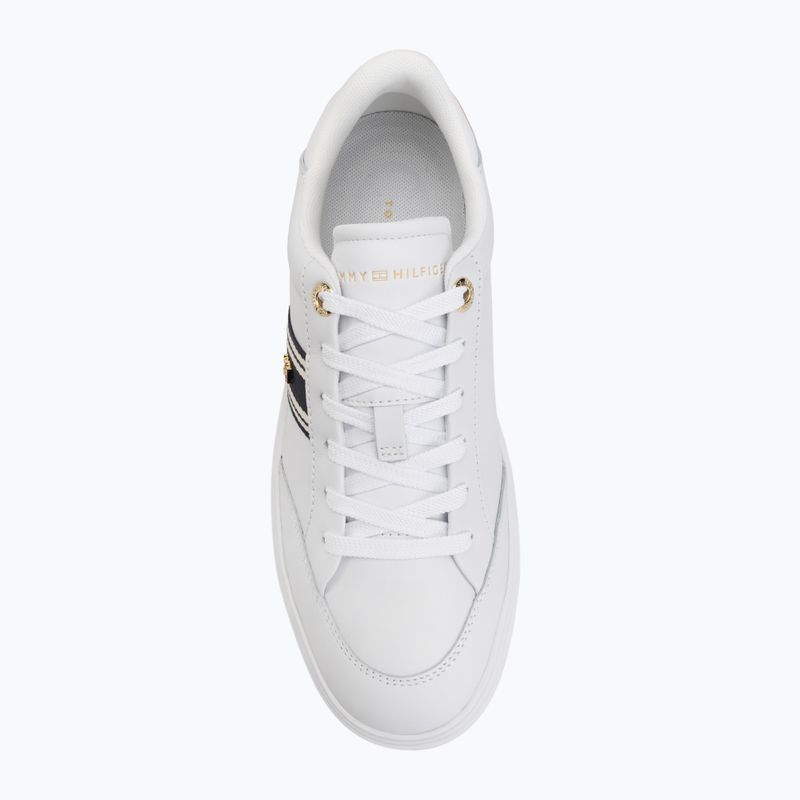 Dámské boty Tommy Hilfiger Chic Cupsole Webbing white 5