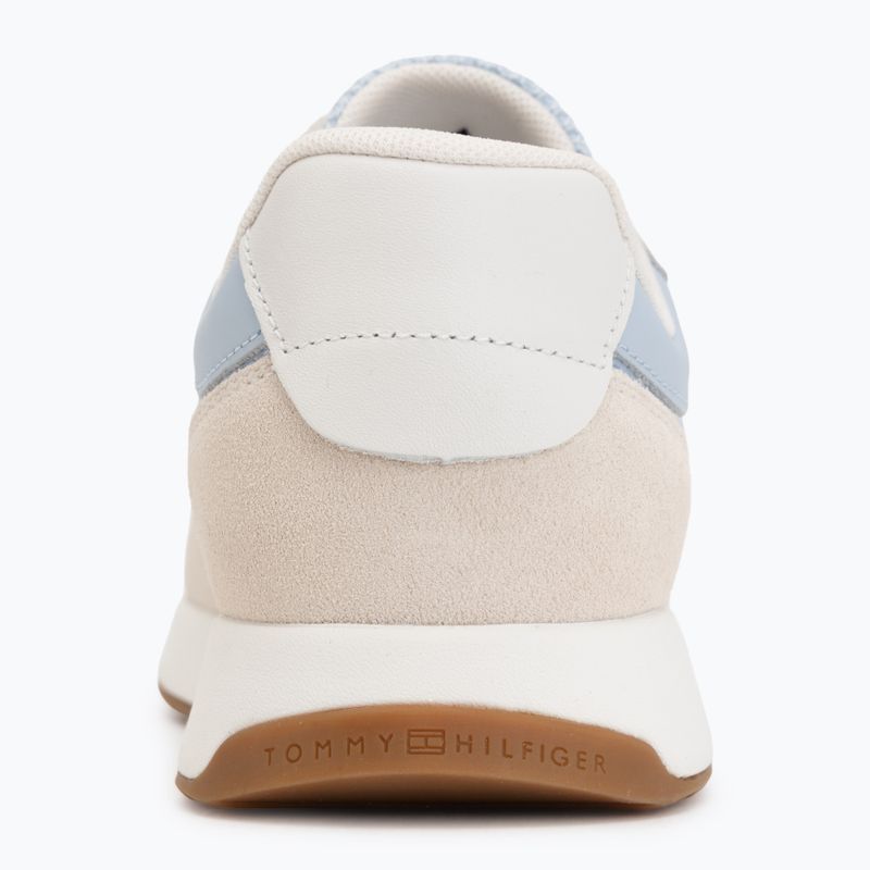 Dámské boty Tommy Hilfiger Chic Eva Runner Mesh breezy blue/soft cream 6