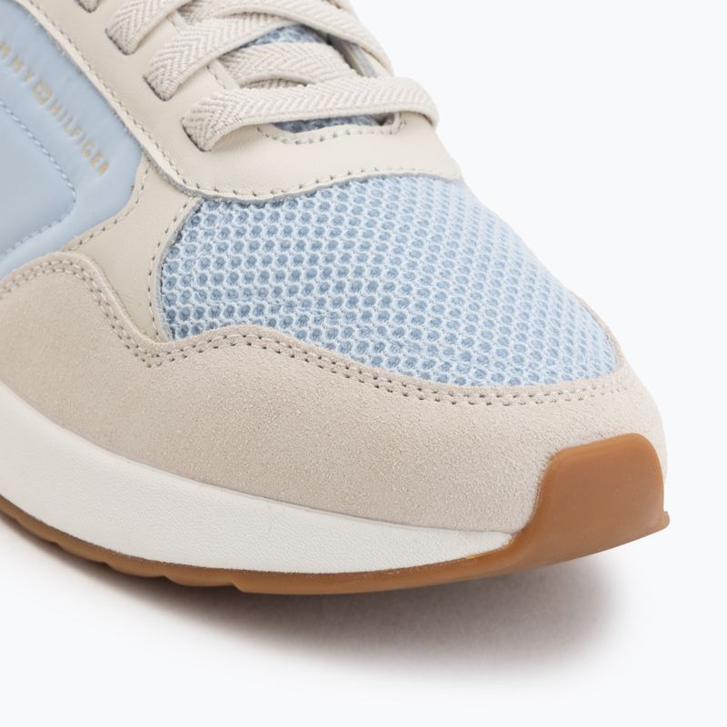 Dámské boty Tommy Hilfiger Chic Eva Runner Mesh breezy blue/soft cream 7