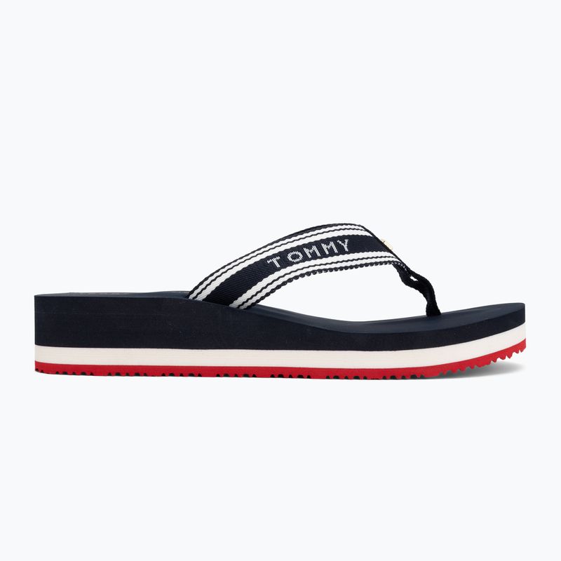 Dámské žabky Tommy Hilfiger Flag Print Summer Sandal rwb 2