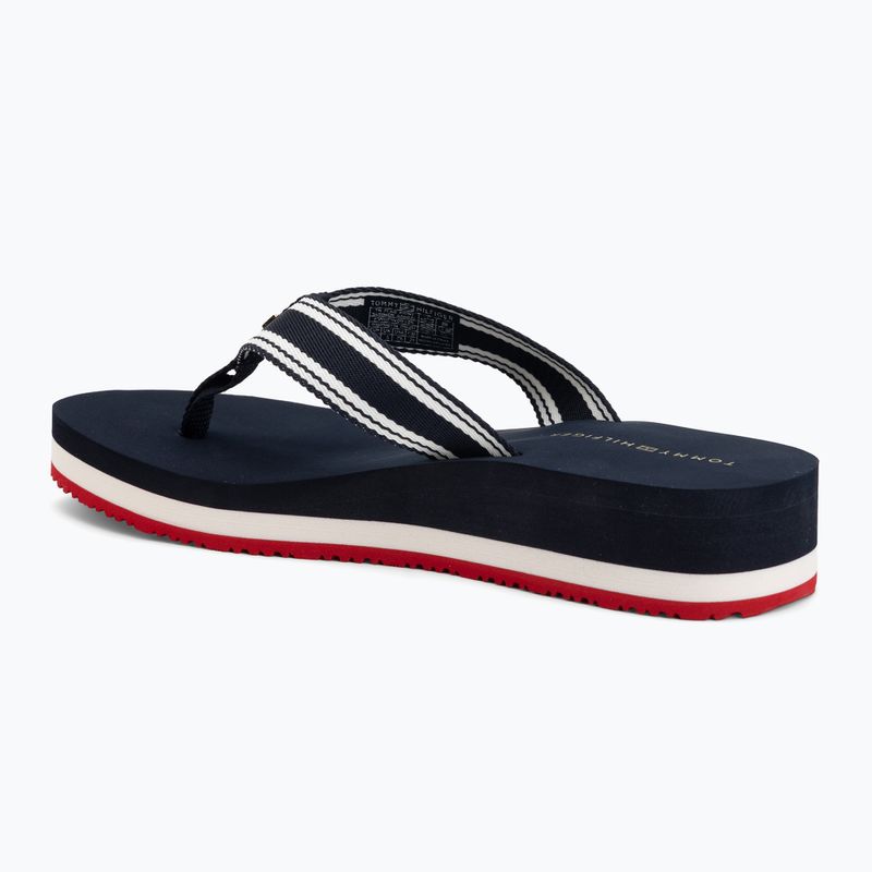 Dámské žabky Tommy Hilfiger Flag Print Summer Sandal rwb 3