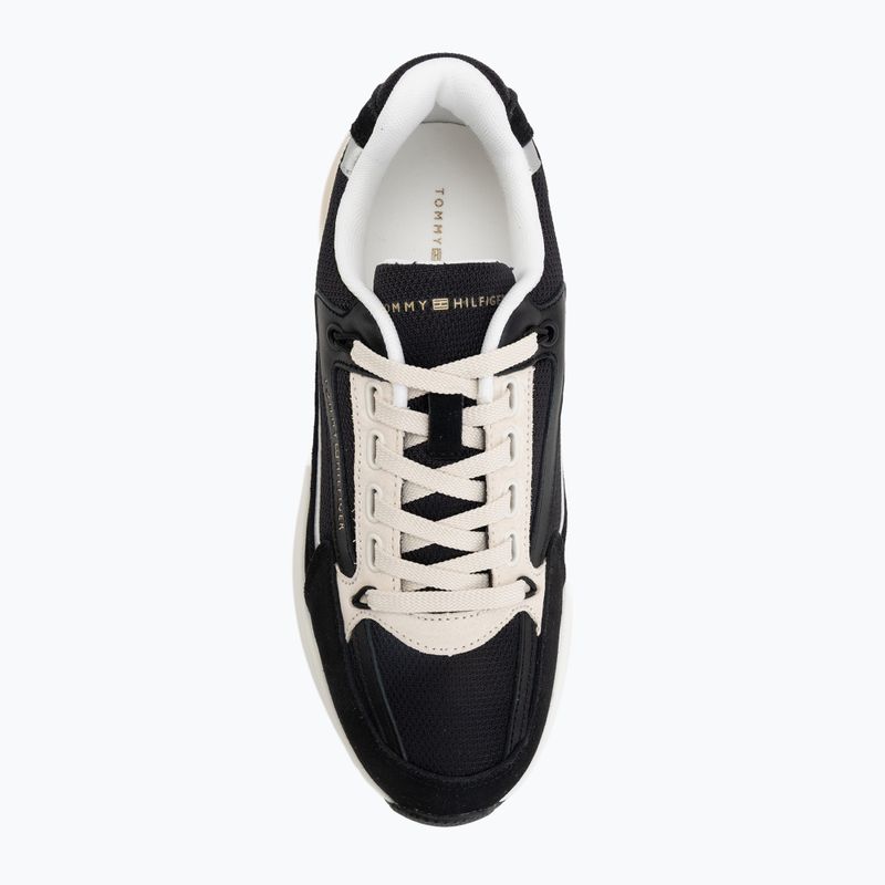 Dámské boty Tommy Hilfiger Sporty Chic Runner černé 5