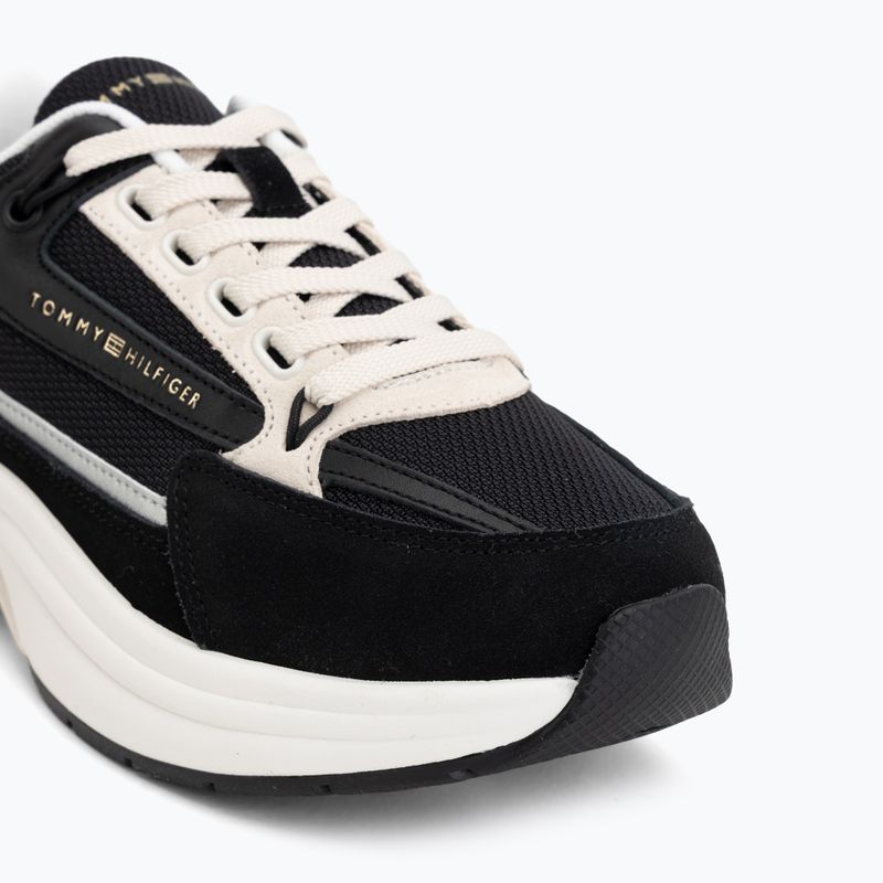 Dámské boty Tommy Hilfiger Sporty Chic Runner černé 7