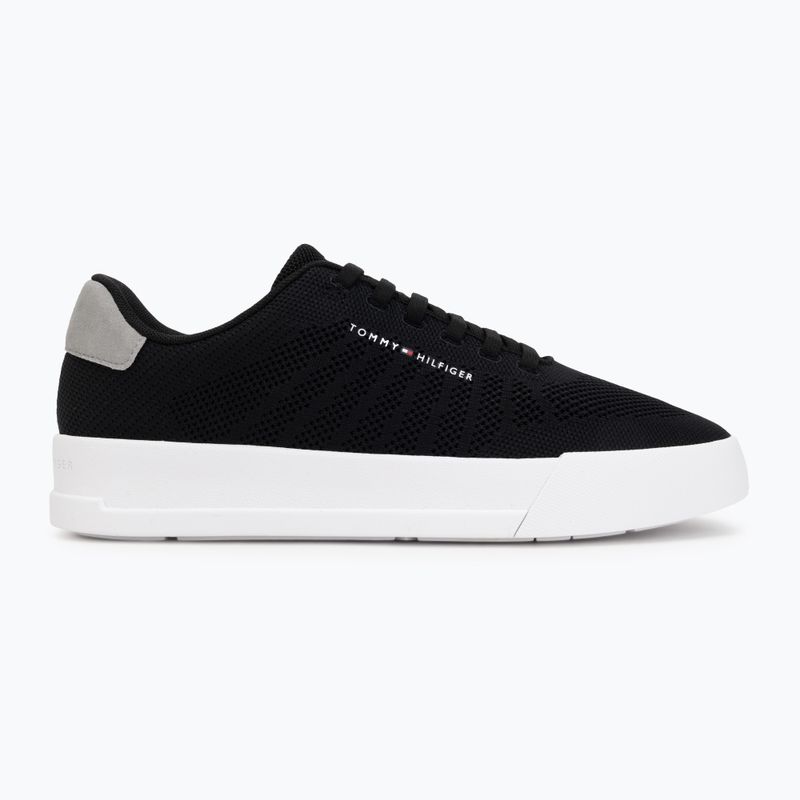 Pánské tenisky Tommy Hilfiger Court Knit black 2