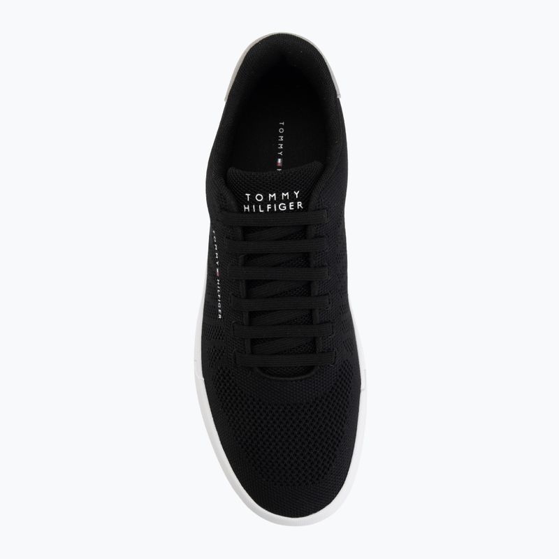 Pánské tenisky Tommy Hilfiger Court Knit black 5