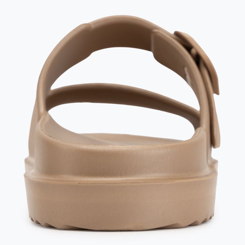 Dámské pantofle Tommy Hilfiger Double Strap Sandal Pearl safari canvas pearlized 6
