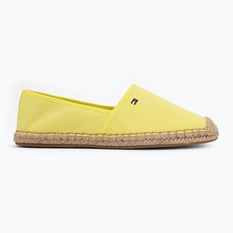 Dámské espadrilky Tommy Hilfiger Flag Canvas lime 2