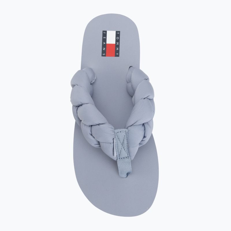 Dámské žabky Tommy Hilfiger Braided Thong soaring skies 5