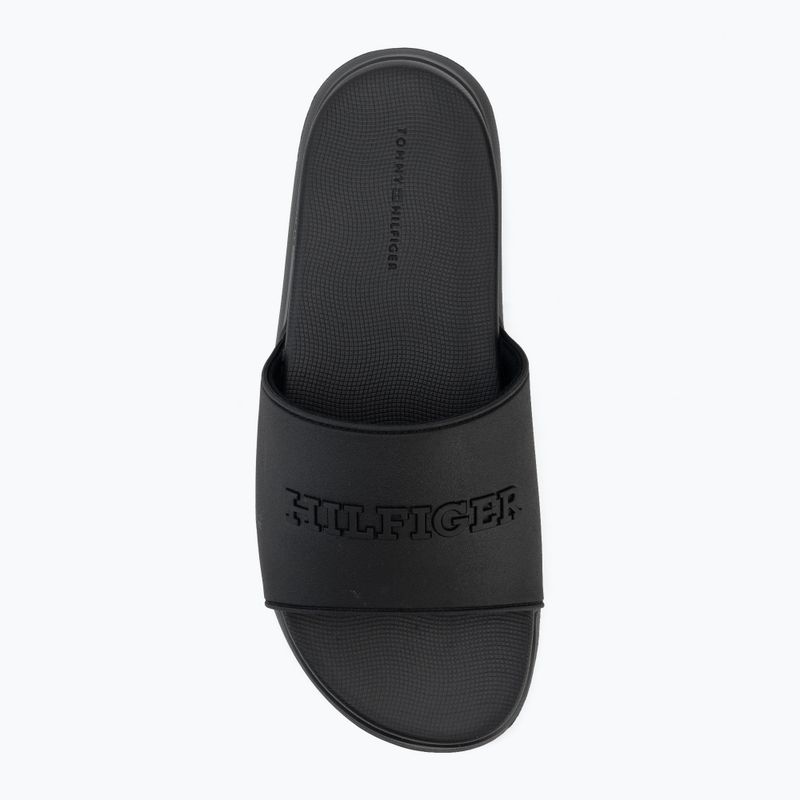 Pánské pantofle Tommy Hilfiger Dual Density black 5