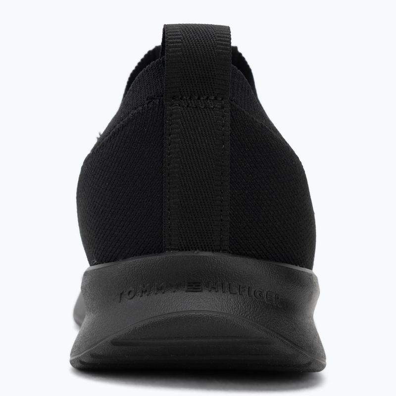 Pánské boty Tommy Hilfiger Lightweight Knitted Runner black 6