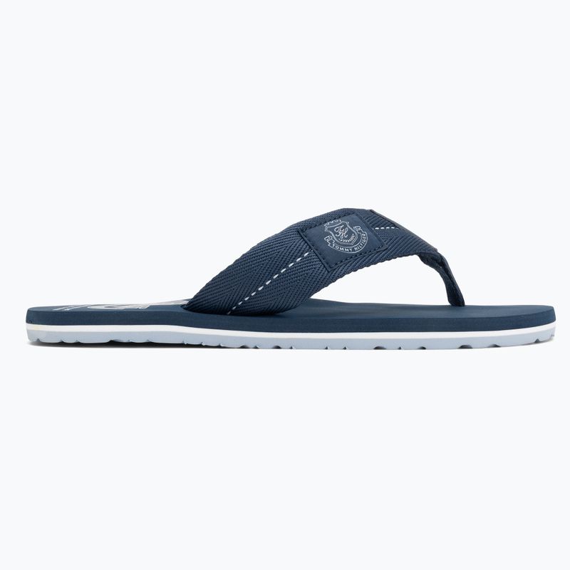 Pánské žabky Tommy Hilfiger Patch Beach Sandal aegean sea 2