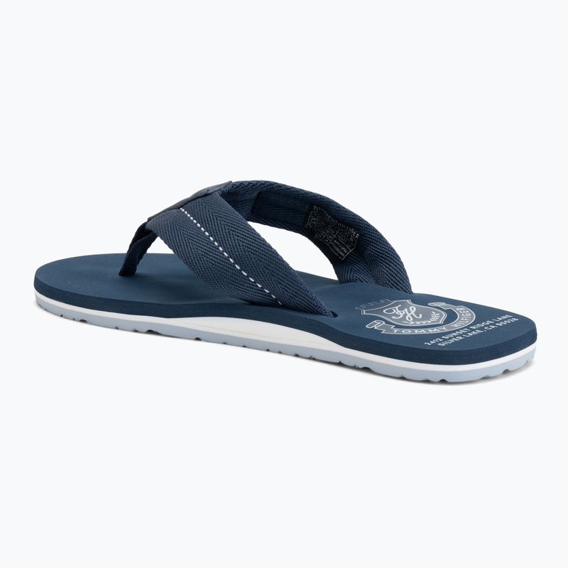 Pánské žabky Tommy Hilfiger Patch Beach Sandal aegean sea 3