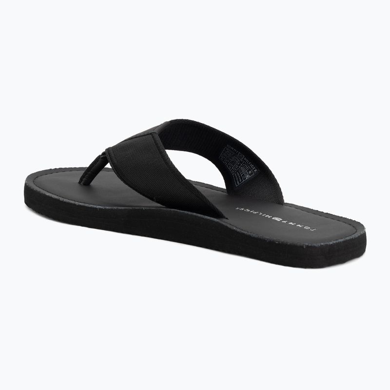 Pánské žabky Tommy Hilfiger Lbeach Sandal Leather black 3