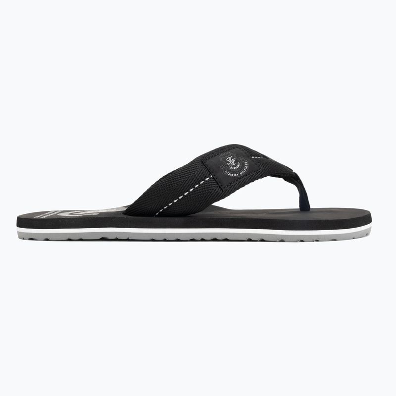 Pánské žabky Tommy Hilfiger Patch Beach Sandal black 2