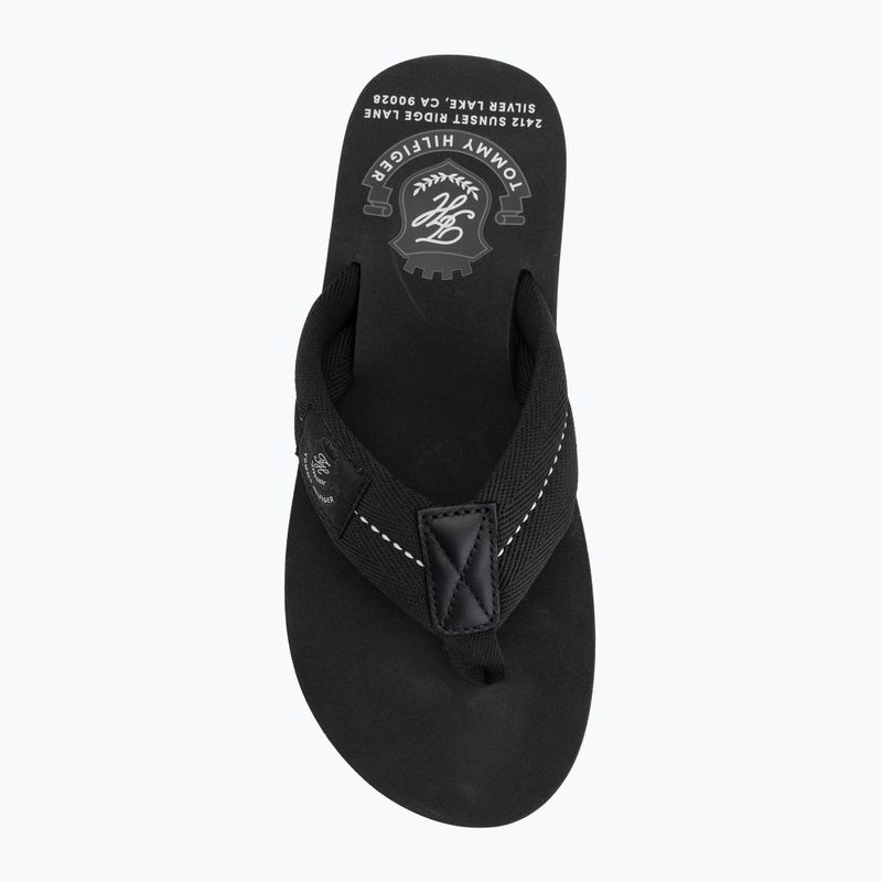 Pánské žabky Tommy Hilfiger Patch Beach Sandal black 5