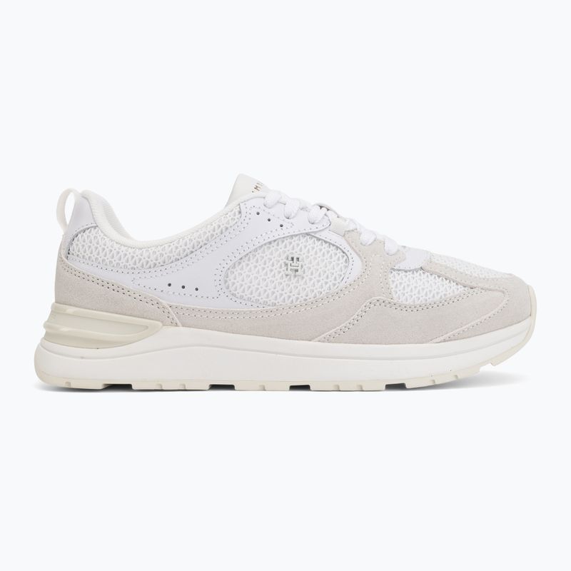 Dámské boty Tommy Hilfiger Mix Material Runner white/ecru 2